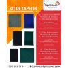 KIT en Bandeja + Tapete de secado -  Limpieza y Desinfección